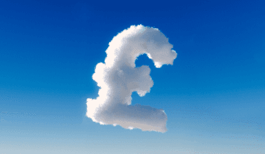 pound sign as a cloud