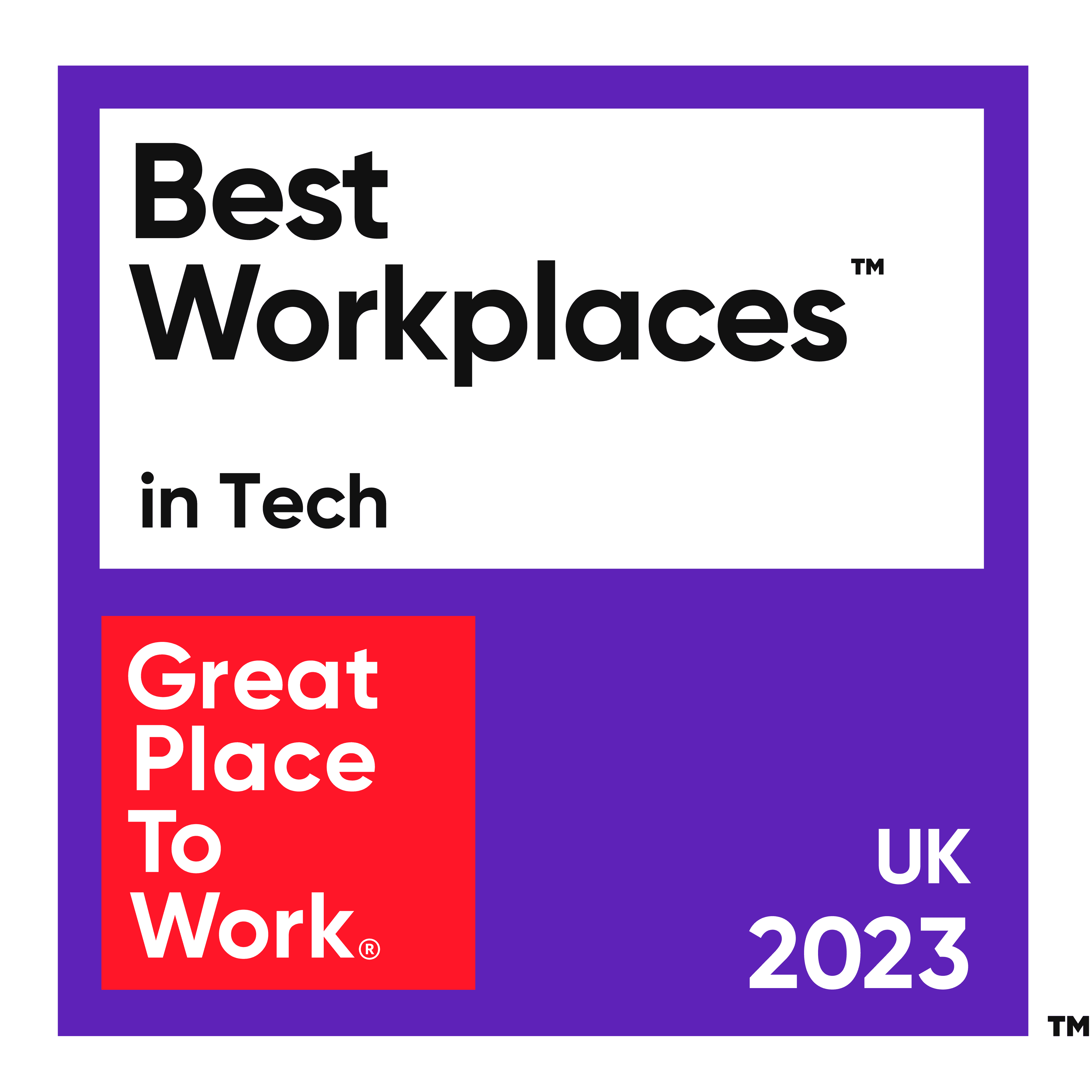 Best Workplaces in Tech UK 2023